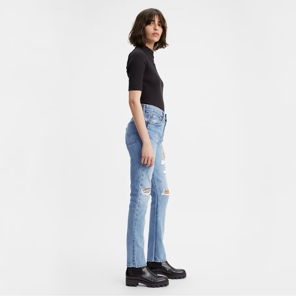 Levi’s 501® ORIGINAL FIT WOMEN'S JEANS - Picture 6 of 9